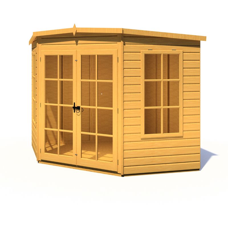 Shire Hampton Spec change to T&G Roof 8x8 Summerhouse