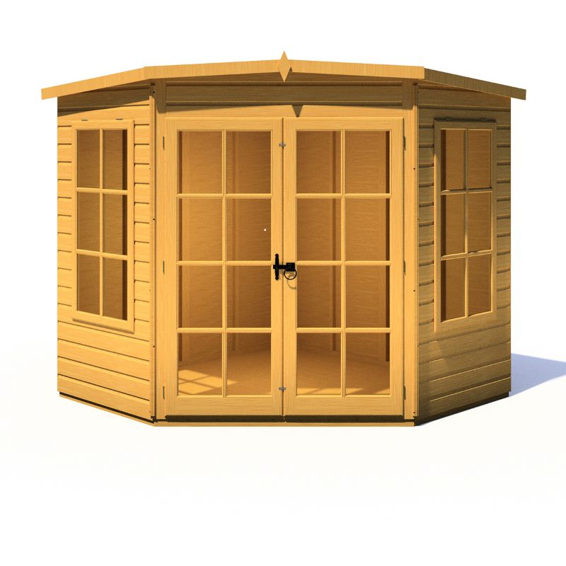 Shire Hampton Spec change to T&G Roof 7x7 Summerhouse