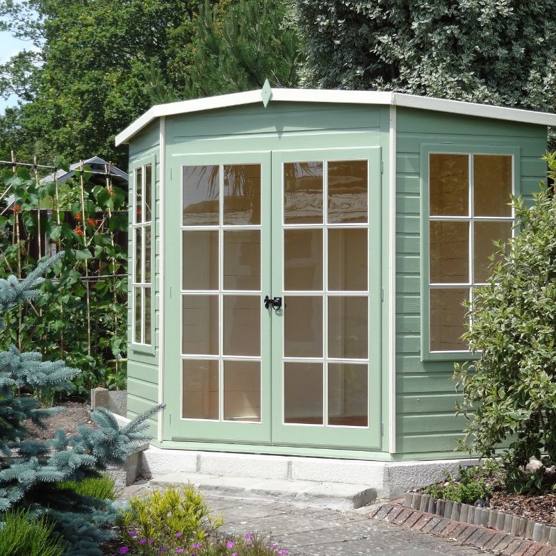 Shire Hampton Spec change to T&G Roof 7x7 Summerhouse