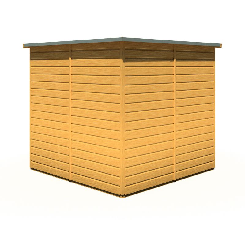 Shire Hampton Spec change to T&G Roof 7x7 Summerhouse
