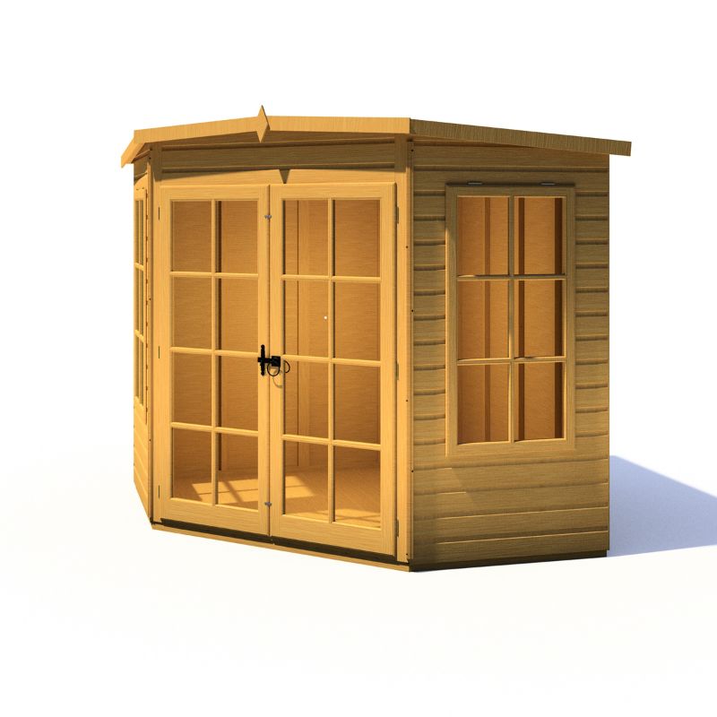 Shire Hampton Spec change to T&G Roof 7x7 Summerhouse
