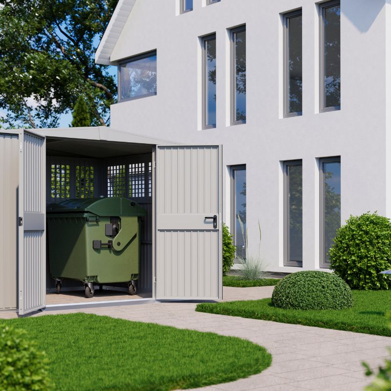 Hörmann Berry Classic Premium Metal Shed With Apex Roof