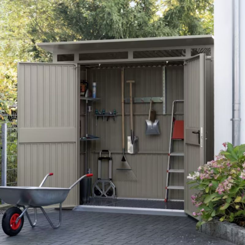 Hörmann Classic Berry Tool Metal Shed With Pent Roof
