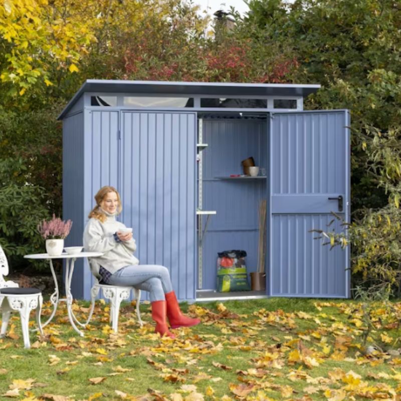 Hörmann Classic Berry Tool Metal Shed With Pent Roof