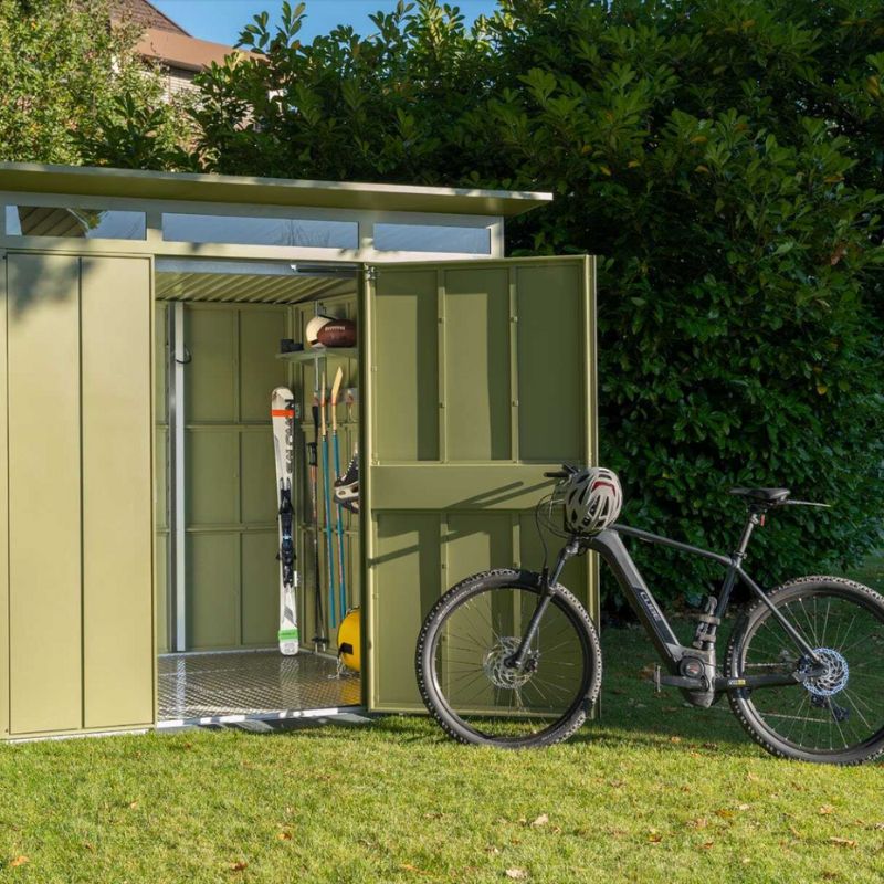 Hörmann Modern Berry Tool Metal Shed With Pent Roof