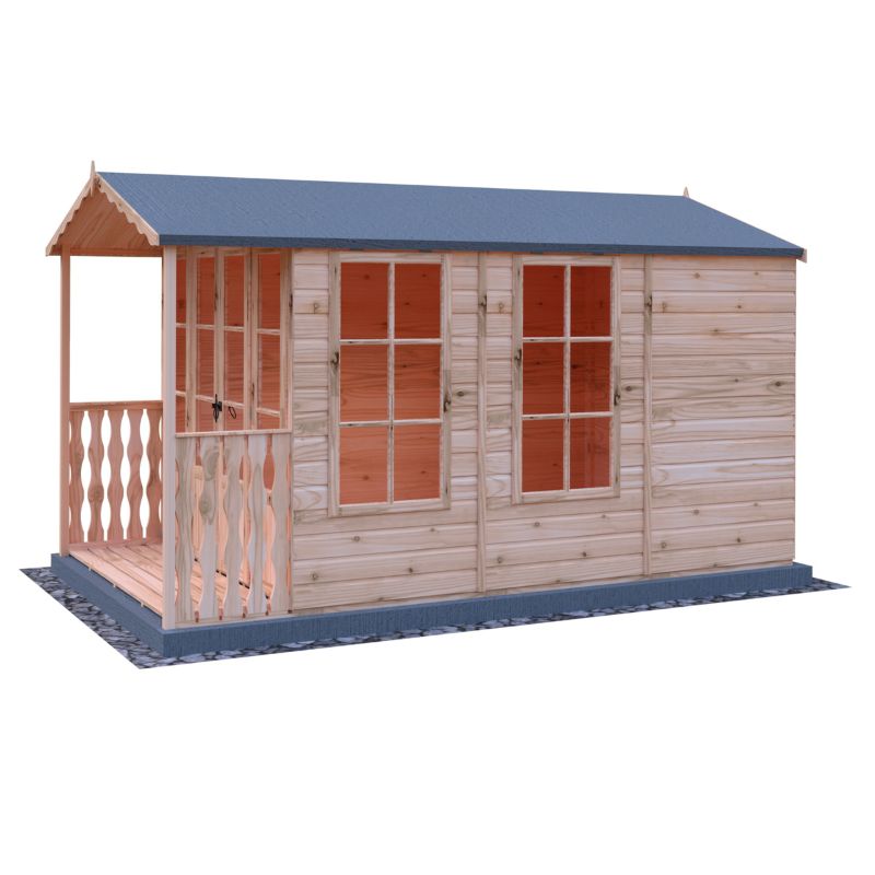 Shire Kensington and Verandah 7x12 Summerhouse