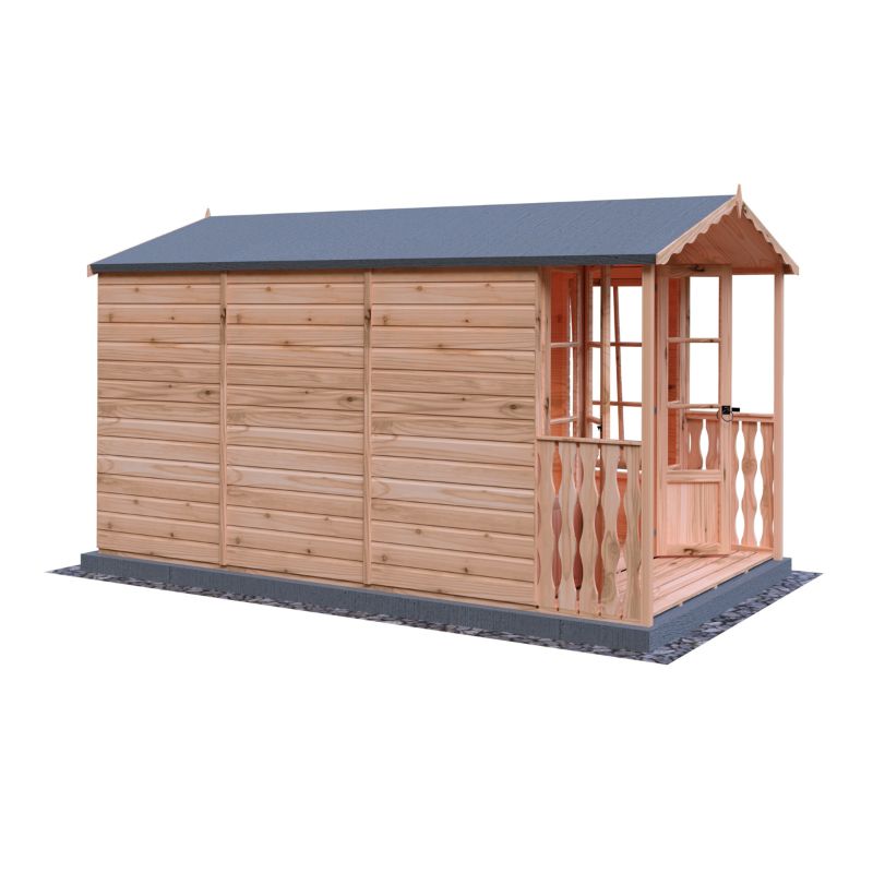 Shire Kensington and Verandah 7x12 Summerhouse