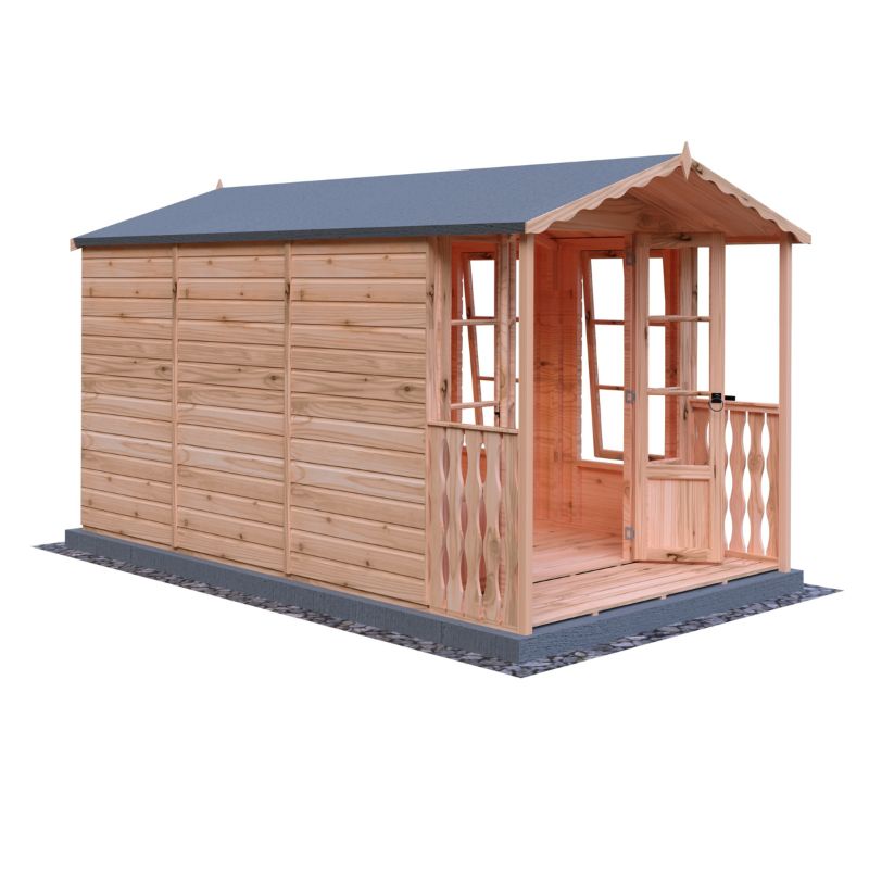 Shire Kensington and Verandah 7x12 Summerhouse