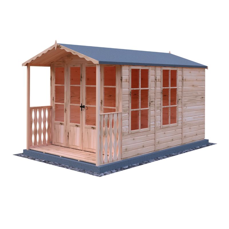 Shire Kensington and Verandah 7x12 Summerhouse