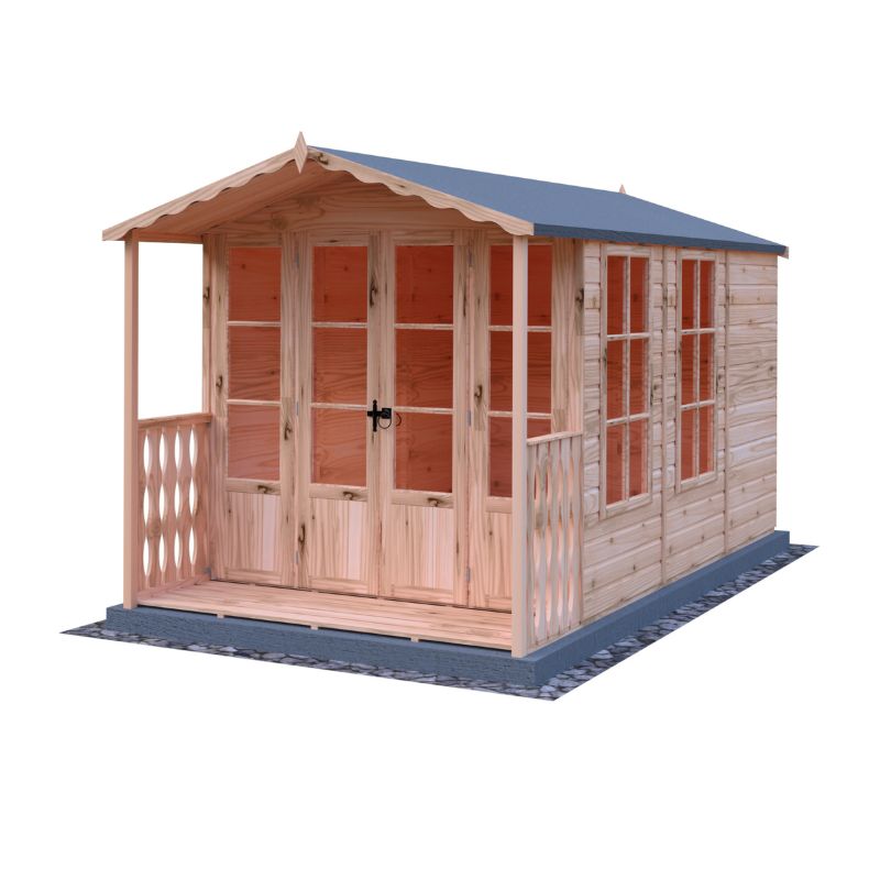 Shire Kensington and Verandah 7x12 Summerhouse