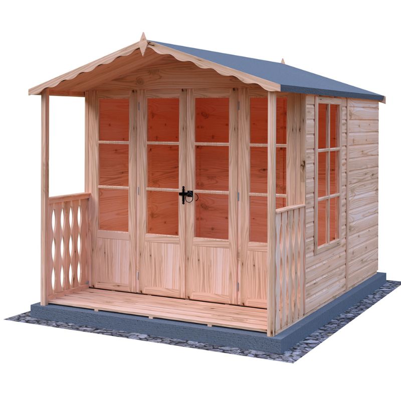 Shire Kensington and Verandah 7x10 Summerhouse