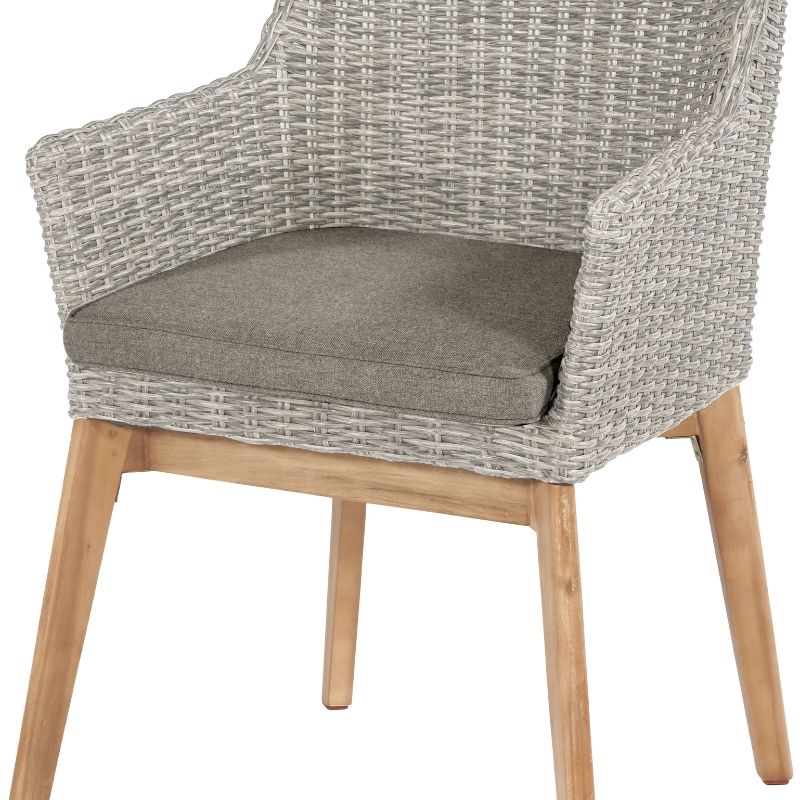 Larissa Light Kubu Grey Outdoor Dining Set