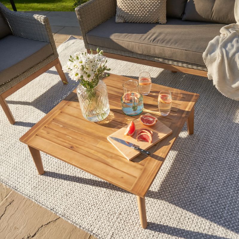 Pacific Lifestyle - Larissa Light Kubu Grey Outdoor Seating Set