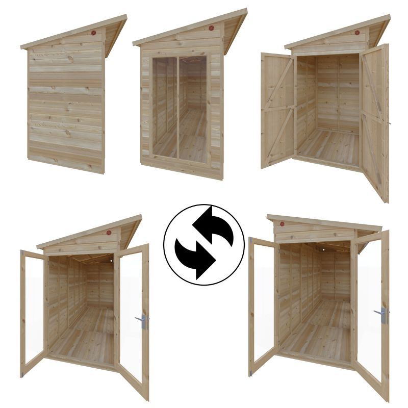Shire Lela 12x4 including Storage Summerhouse