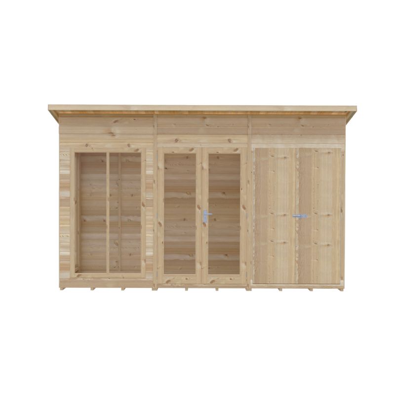 Shire Lela 12x4 including Storage Summerhouse