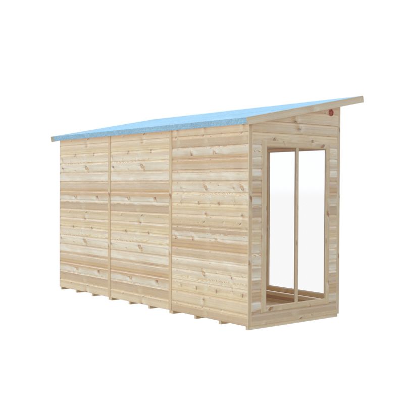 Shire Lela 12x4 including Storage Summerhouse