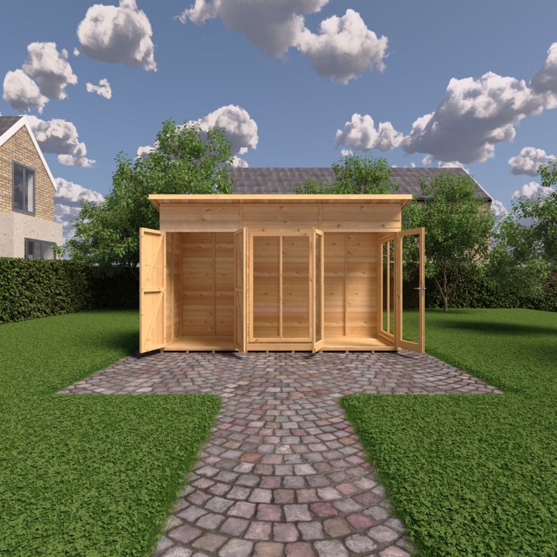 Shire Lela 12x4 Summerhouse