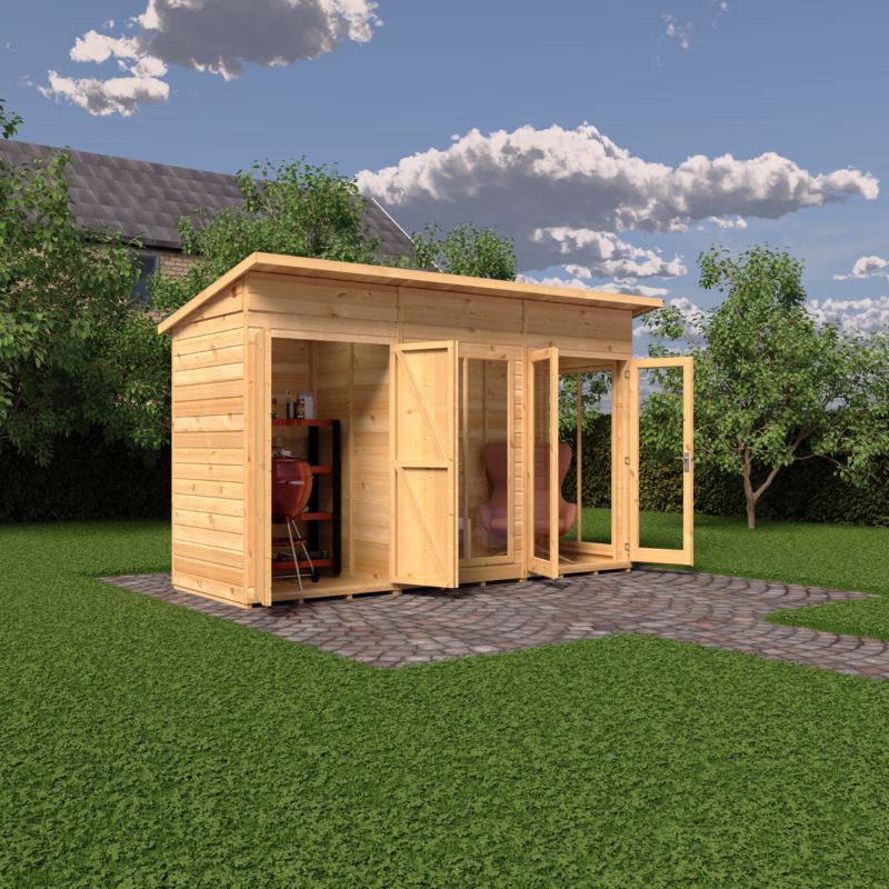 Shire Lela 12x4 Summerhouse