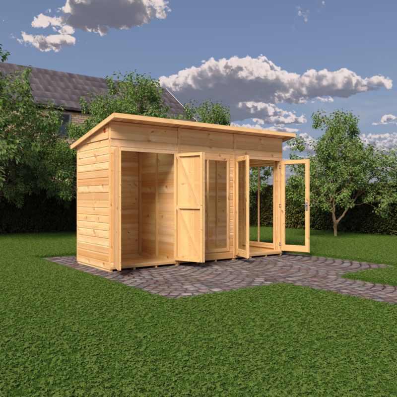Shire Lela 12x4 Summerhouse