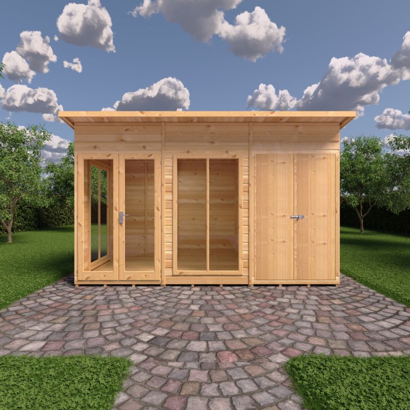 Lela 12x6 including Storage Summerhouse