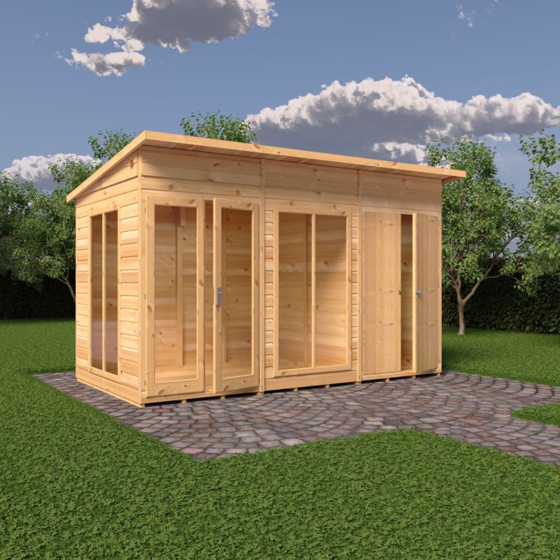 Lela 12x6 including Storage Summerhouse