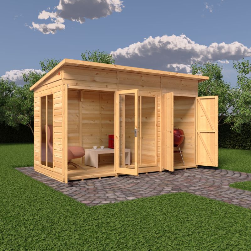 Lela 12x6 including Storage Summerhouse