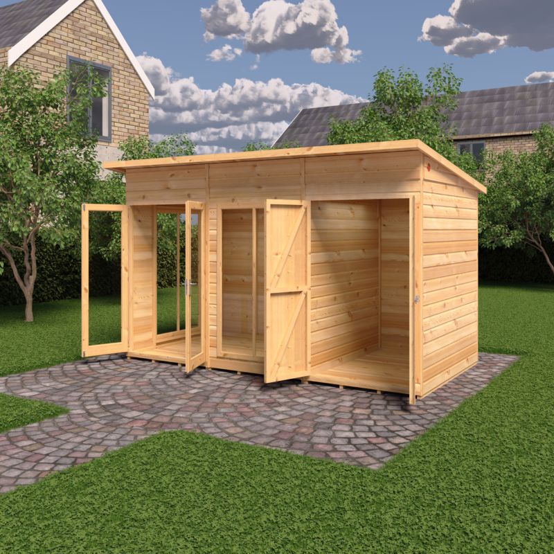 Lela 12x6 including Storage Summerhouse