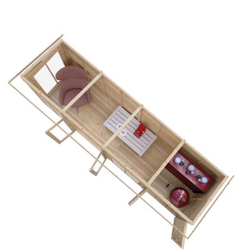 Shire Lela 16x4 Summerhouse