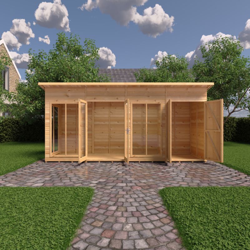 Shire Lela 16x4 Summerhouse