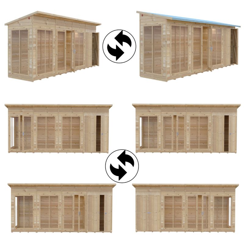 Shire Lela 16x4 Summerhouse