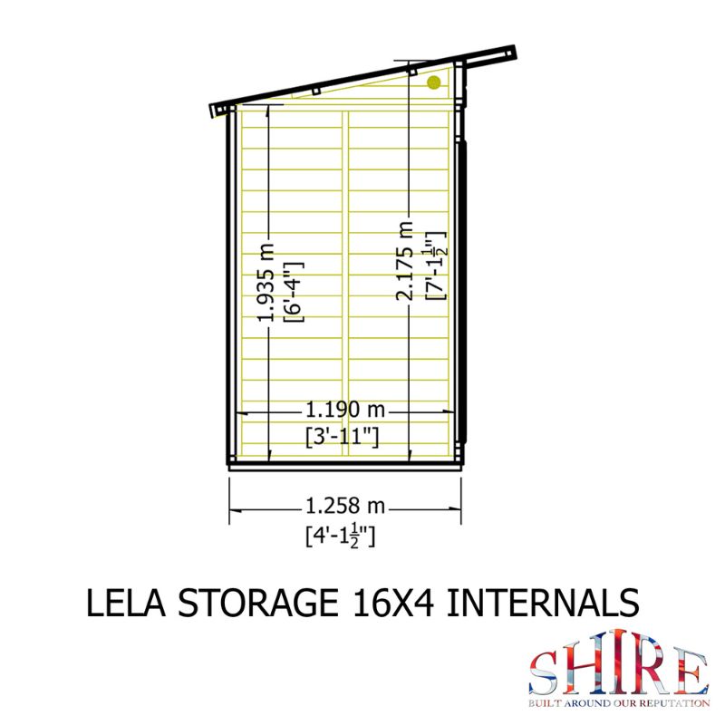 Shire Lela 16x4 Summerhouse