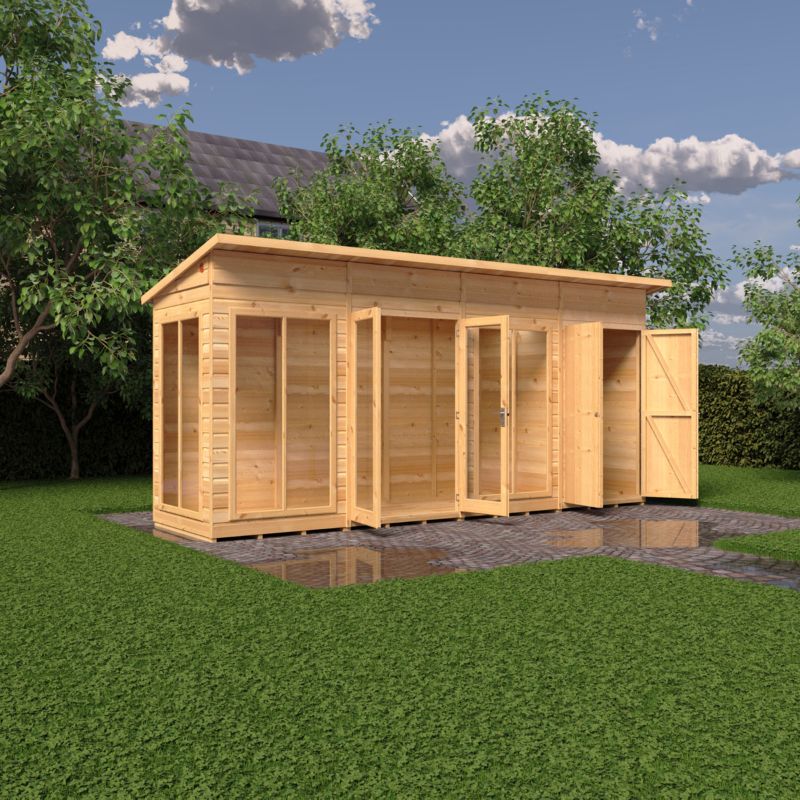 Shire Lela 16x4 Summerhouse
