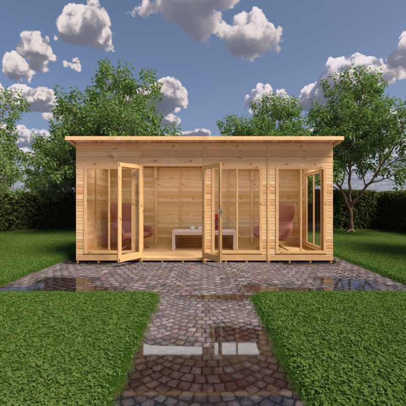 Shire Lela 16x6 Summerhouse