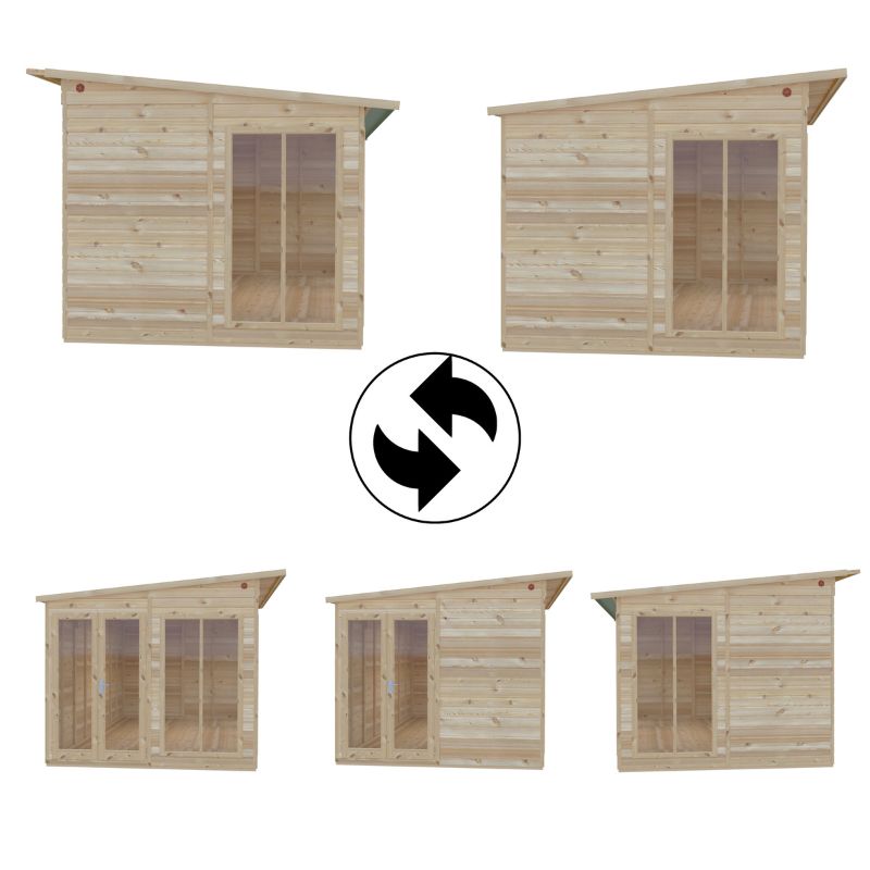 Shire Lela 8x8 Summerhouse