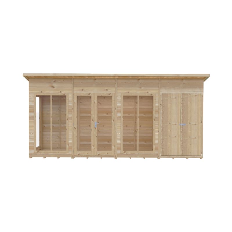 Lela 16x4 including Storage Summerhouse