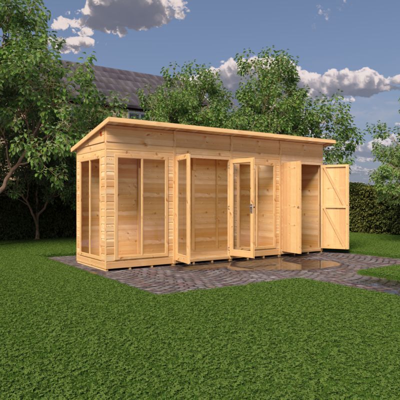 Lela 16x4 including Storage Summerhouse