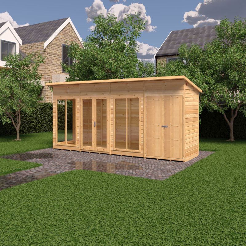 Lela 16x4 including Storage Summerhouse