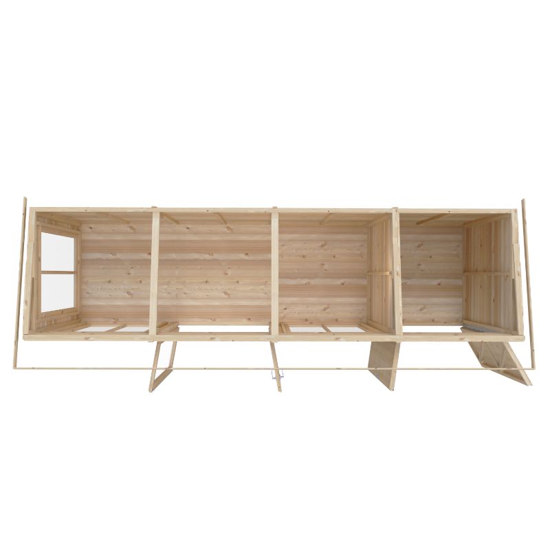 Lela 16x4 including Storage Summerhouse