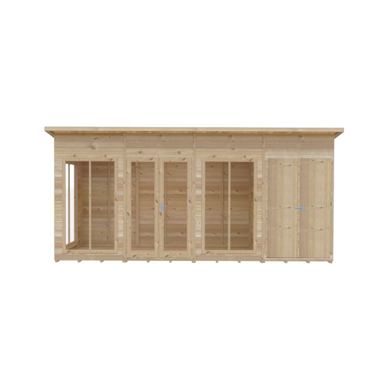 Lela 16x6 including Storage Summerhouse