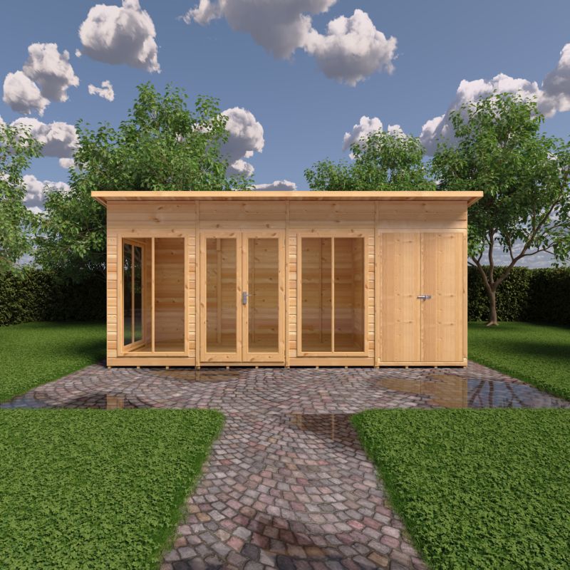 Lela 16x6 including Storage Summerhouse