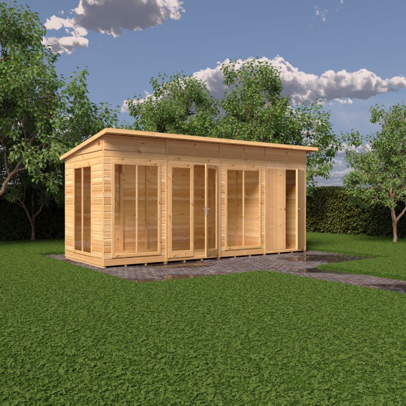 Lela 16x6 including Storage Summerhouse