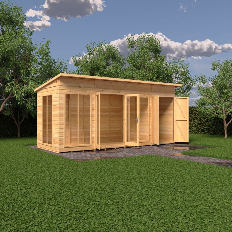 Lela 16x6 including Storage Summerhouse