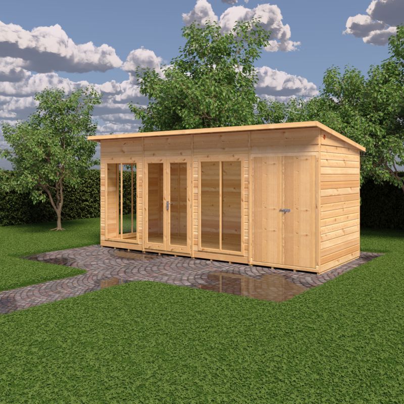 Lela 16x6 including Storage Summerhouse