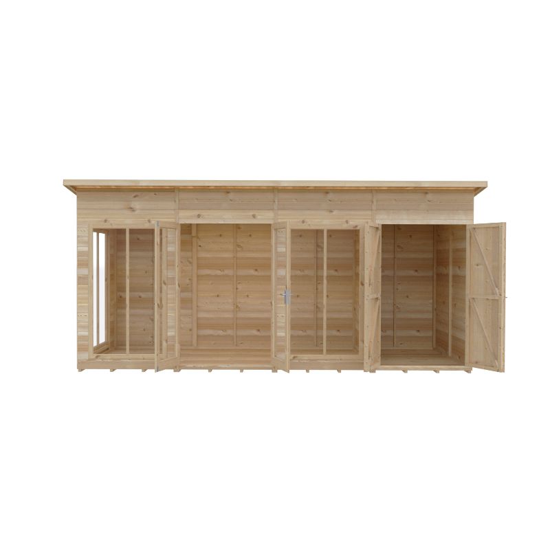 Lela 16x6 including Storage Summerhouse