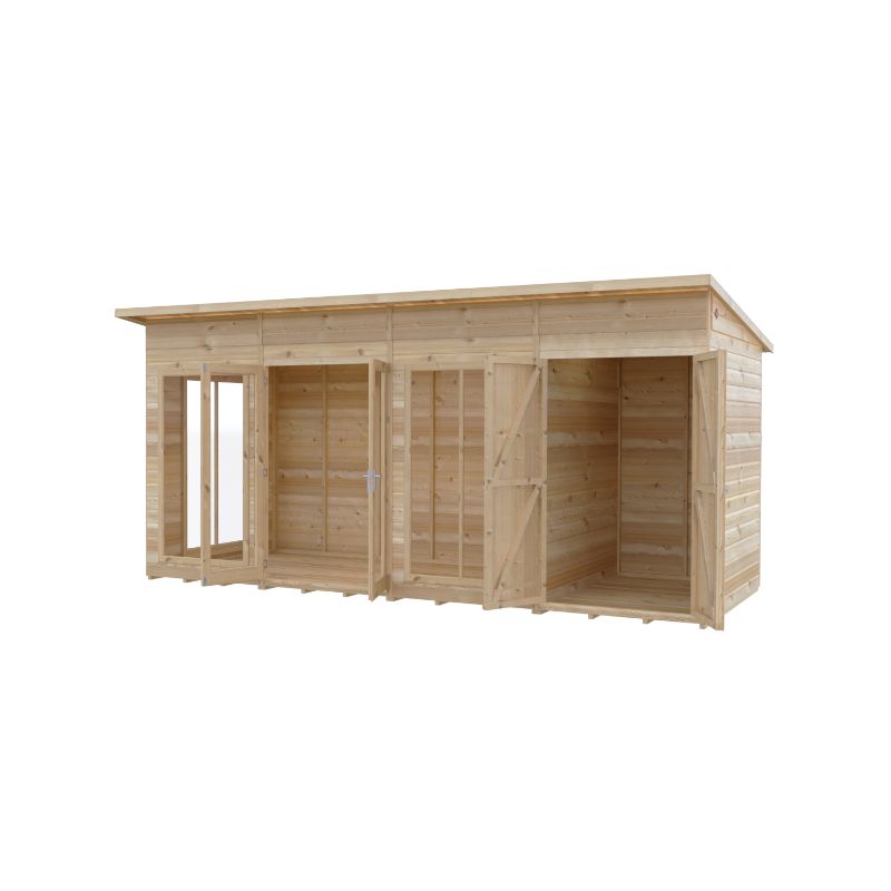Lela 16x6 including Storage Summerhouse