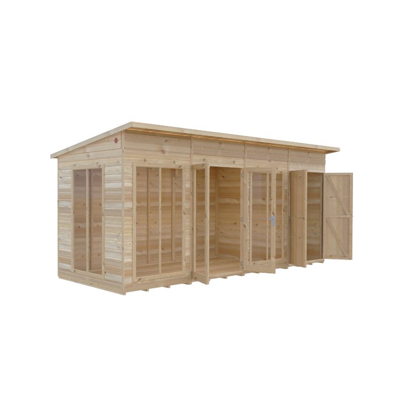 Lela 16x6 including Storage Summerhouse