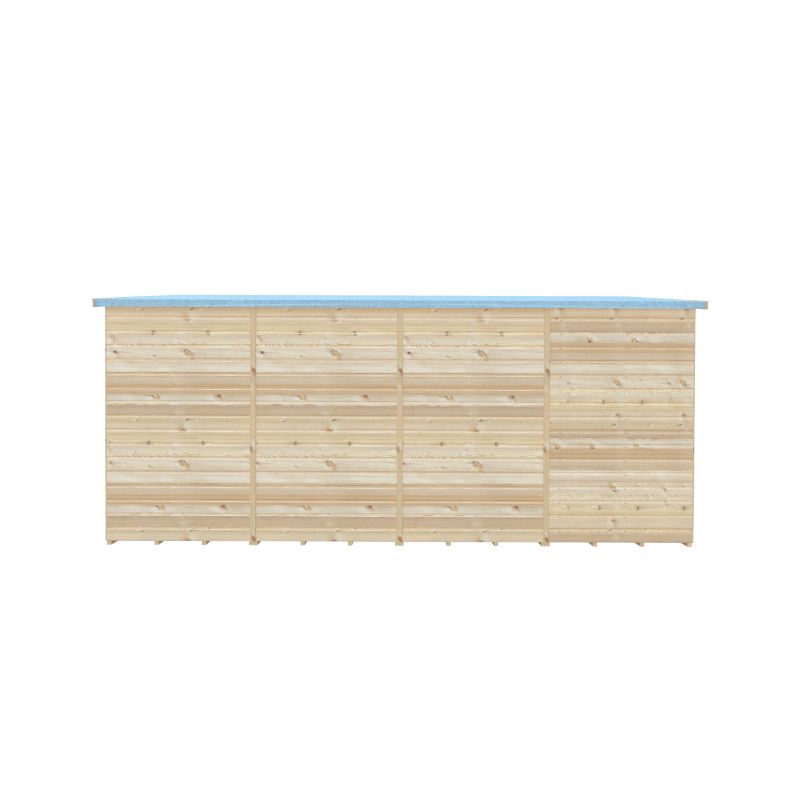 Lela 16x8 including Storage Summerhouse