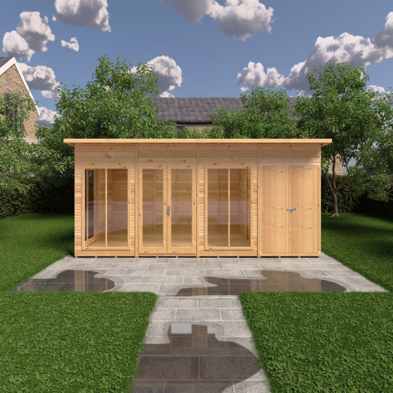 Lela 16x8 including Storage Summerhouse