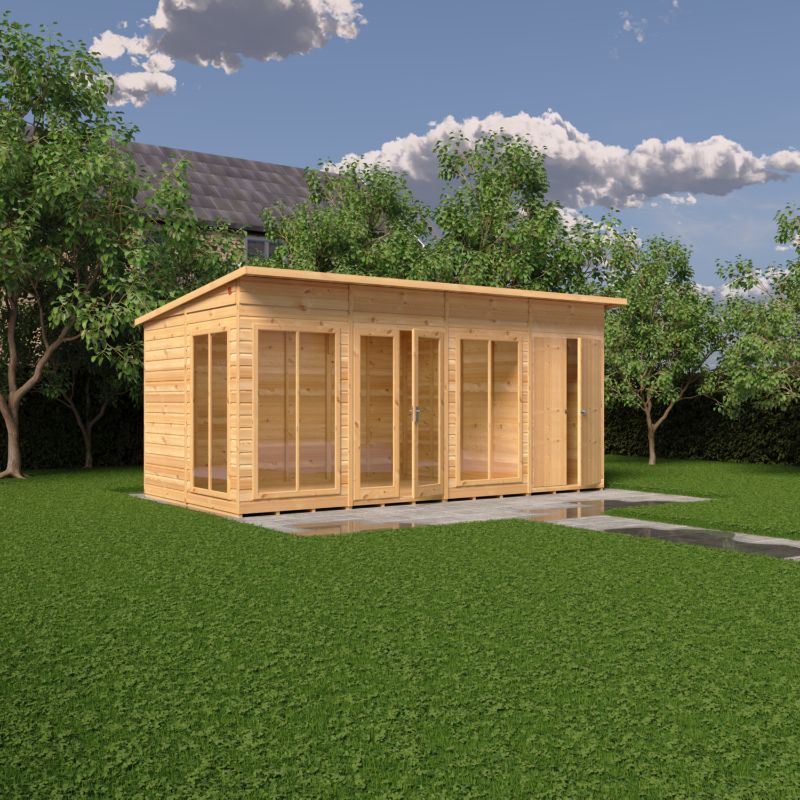 Lela 16x8 including Storage Summerhouse
