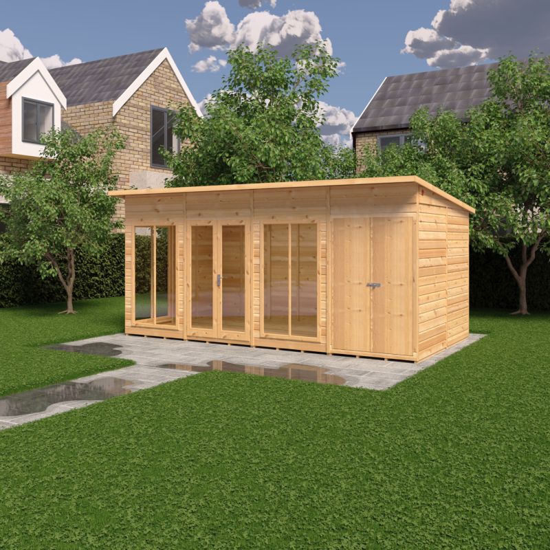 Lela 16x8 including Storage Summerhouse